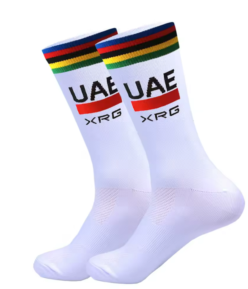Used Shimano UAE XRG Performance Sokken – WK edition 2025 Cycling Clothing