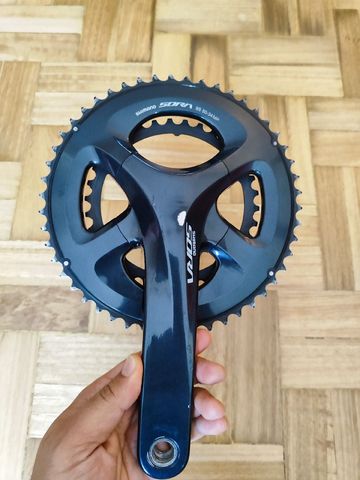 Shimano Sora r3000, 50-34, 175mm Drivetrain & Pedals usato