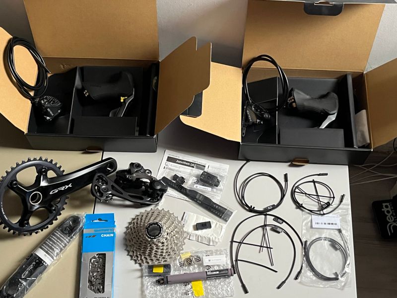 Used shimano grx di2 rx815 2/11V 2024 Groupset