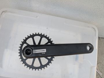Used Cannondale one single Drivetrain & Pedals