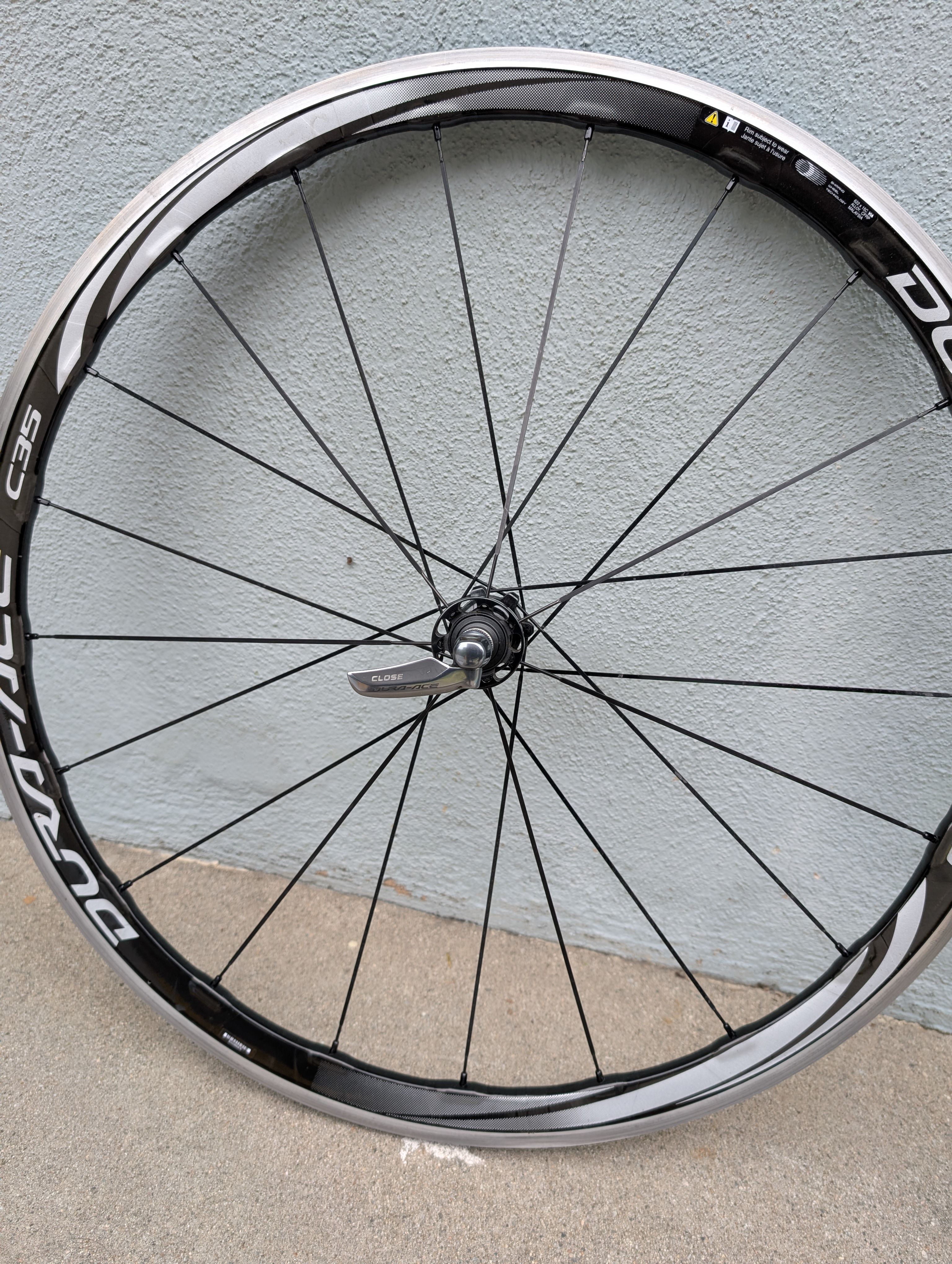 Shimano high quality Dura Ace C35 WH-9000 clincher