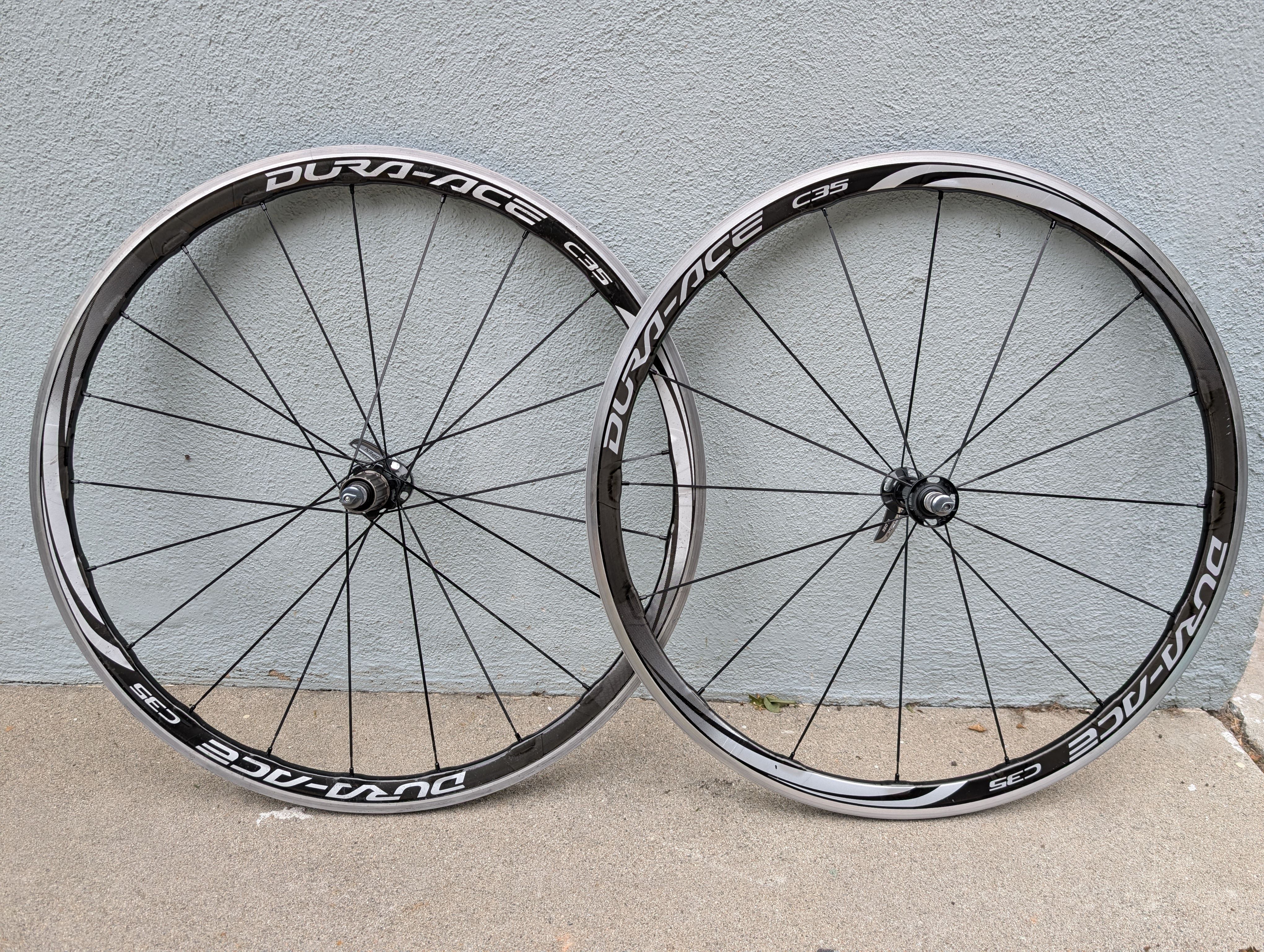 Shimano high quality Dura Ace C35 WH-9000 clincher