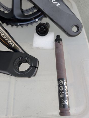 Used Shimano Ultegra r8050 di2 rim brake 172.5 53/39 bike — image 8 of 18