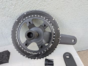 Used Shimano Ultegra r8050 di2 rim brake 172.5 53/39 bike — image 18 of 18