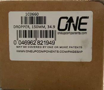 Used Oneup Dropper post 1c0660 2021 bike — image 3 of 5