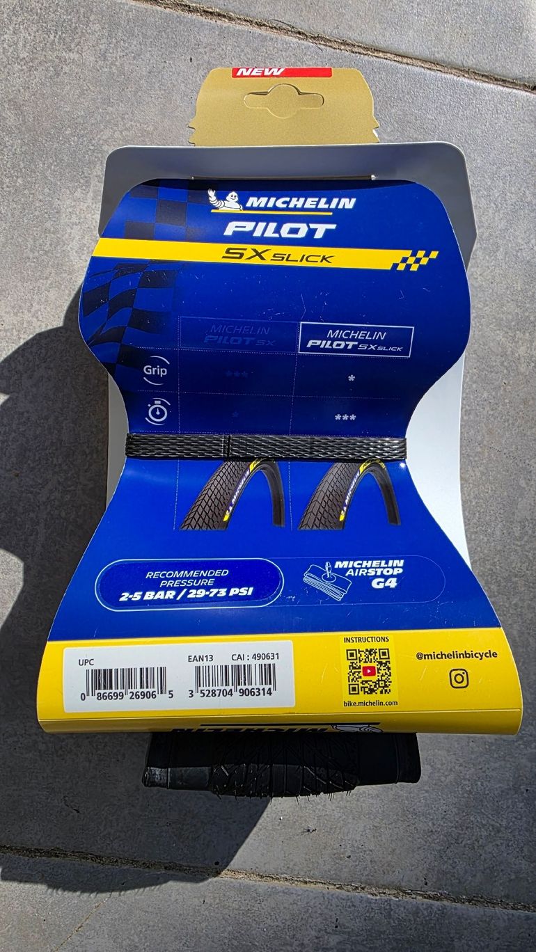 Michelin (× 2) Pilot SX Slick 2021 bike usato — immagine 3 di 3