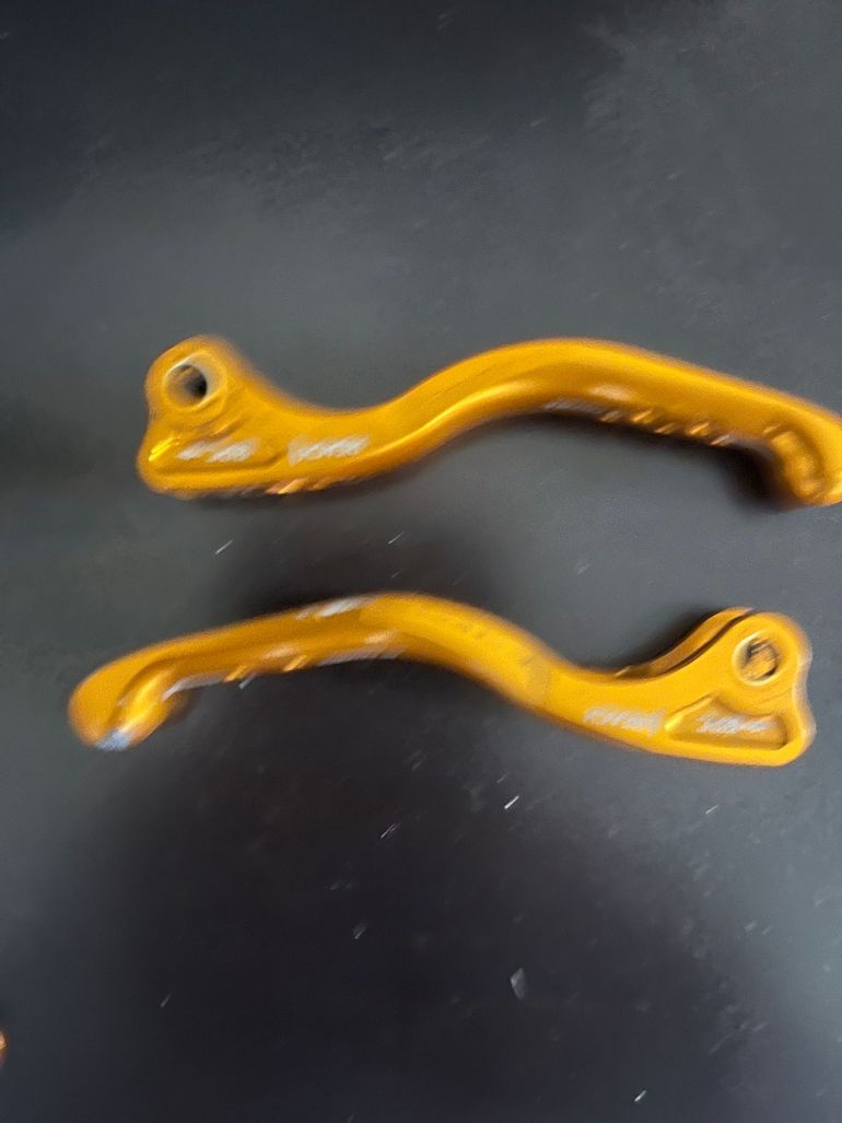 Brugt Hope Kit de customisation orange Hope tech 3 bike — billede 3 af 5