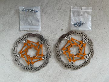 Tweedehands Hope floating disc 160mm 2023 Brakes