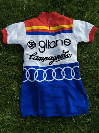 Używany Decca Gitane-Campagnolo Retro Cycling Jersey Cycling Clothing