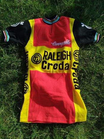 Używany Raleigh TI Raleigh Creda Retro Cycling Jersey Cycling Clothing