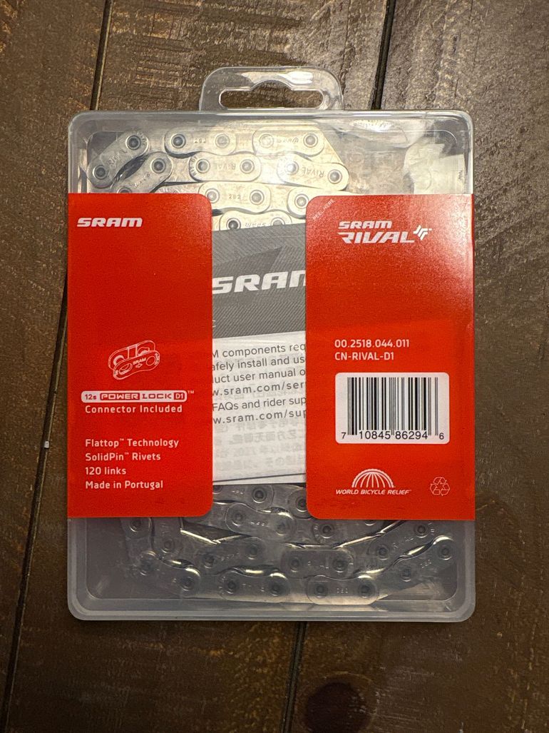 Sram Rival Chain Sram Sram Rival Chain 12-Speed Flattop 120 null