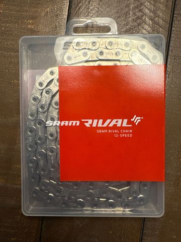 Tweedehands Sram Rival Chain 12-Speed Flattop 120 Drivetrain & Pedals