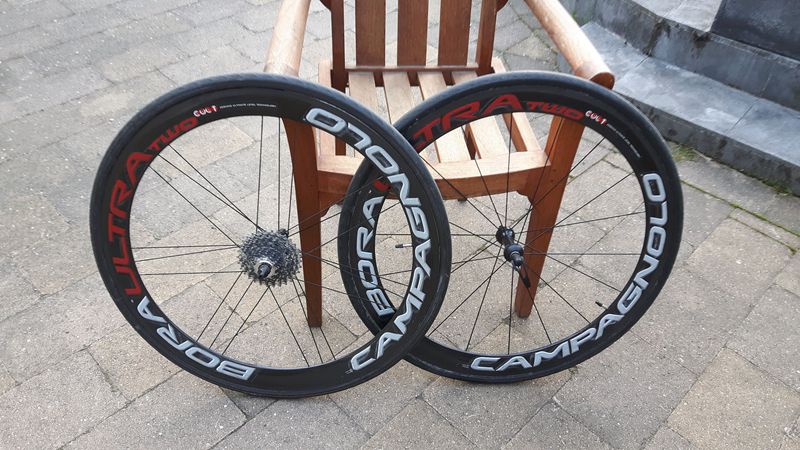 Used Campagnolo BORA Ultra Two Tubular 2010 Wheels