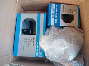 Brugt Shimano BL-M4100 / BR-MT420 bike — billede 9 af 12