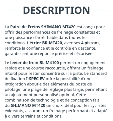 Brugt Shimano BL-M4100 / BR-MT420 bike — billede 12 af 12