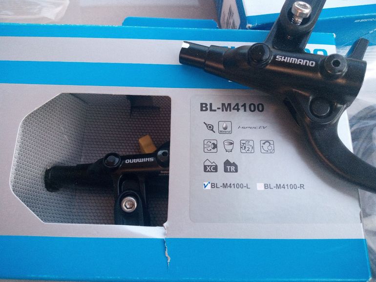 Brugt Shimano BL-M4100 / BR-MT420 bike — billede 6 af 12