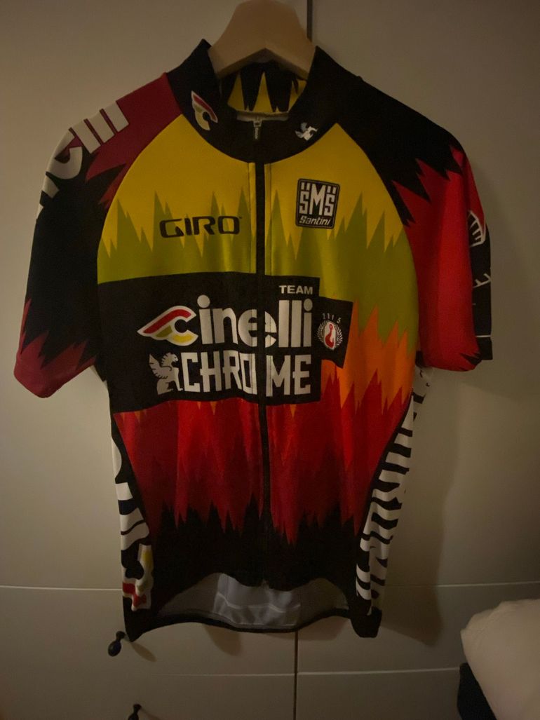 Brugt Santini Team Cinelli-Chrome Trikot bike — billede 1 af 3