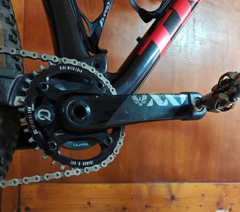 Używany Sram Potenciometro Quarq + Bielas Carbono XX1 2023 Drivetrain & Pedals