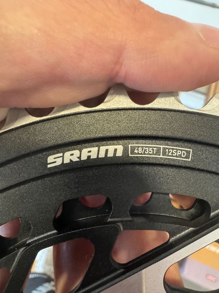 Gebrauchtes Sram red E1 axs 48/35 2025 bike — Bild 4 von 4