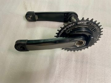 Brugt Shimano XTR Power2Max Powermeter Kurbel 2023 bike — billede 2 af 6
