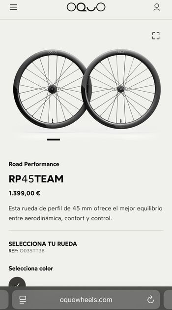 Używany OQUO RP 45 TEAM 2025 bike — zdjęcie 9 z 12