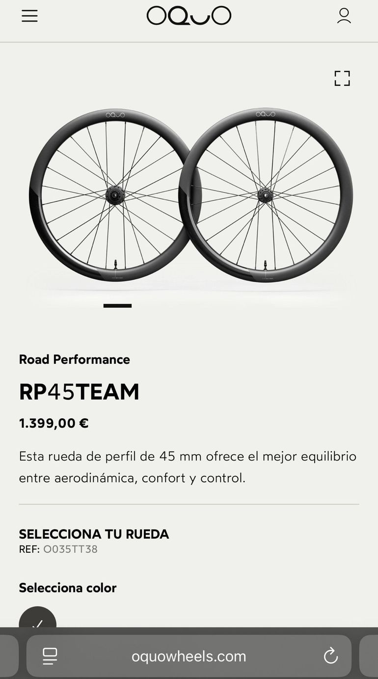 Używany OQUO RP 45 TEAM 2025 bike — zdjęcie 9 z 12