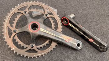 Używany Campagnolo Super Record Ti 2014 Drivetrain & Pedals