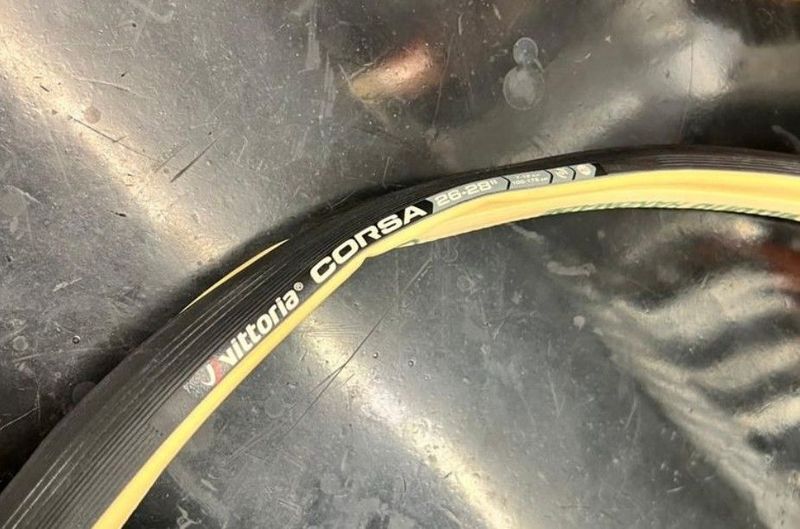 Używany Vittoria TUBOLARE Corsa Pro tubolare graphene/grafene cotton tech, 26 x 28" 2024 Tyres & Tubes