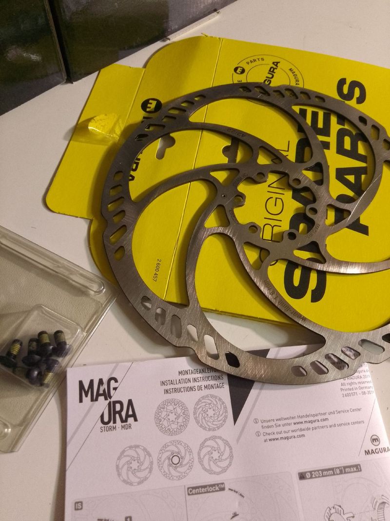 Used Magura storm hg 203mm 2022 Brakes