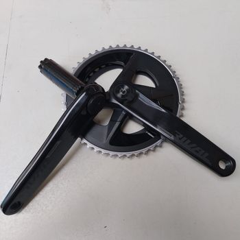Gebrauchtes Sram Rival Quarq Powermeter crank 175 mm 48x35 2024 Drivetrain & Pedals