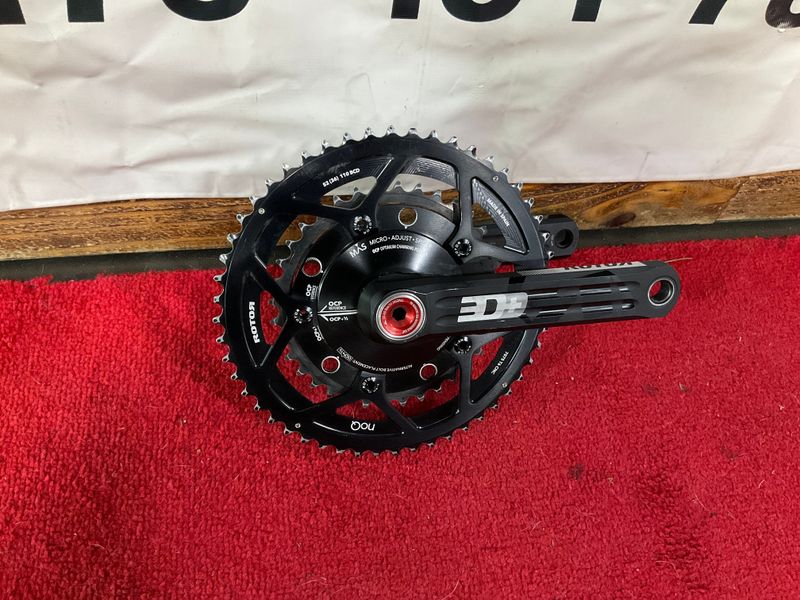 Used Rotor TDS 3D+ Drivetrain & Pedals