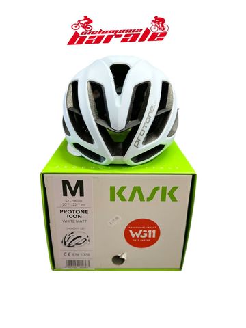 Gebrauchtes KASK PROTONE ICON white matt, taglia M 2024 Cycling Accessories