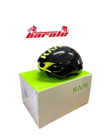Brugt KASK UTOPIA black/Yellow Fluo taglia M 2024 bike — billede 3 af 3