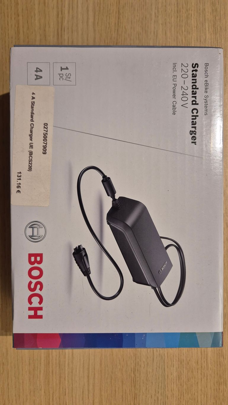 Brugt Bosch Standard chargeur 220-240v REF: BCS220 2023 bike — billede 1 af 3