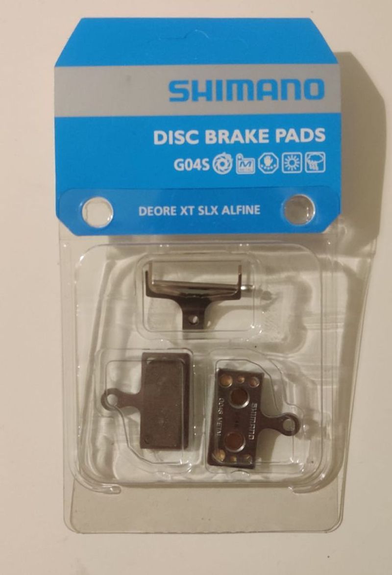 Käytetty Shimano DISC BRAKE PADS G04S DEORE XT SLX ALFINE 2019 Brakes