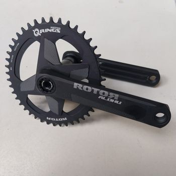 Rotor, Aldhu crankset 172.5 mm 44T Q-ring 147 mm as