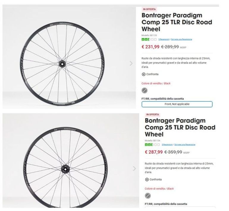 Used Bontrager Paradigm Comp 25, Tubeless Ready 2025 bike — image 3 of 3