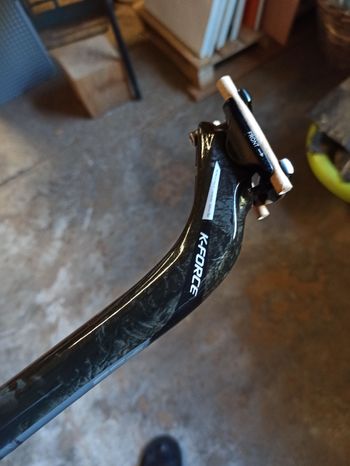 Brugt Fsa K force light 27.2 2020 Saddles & Seatposts