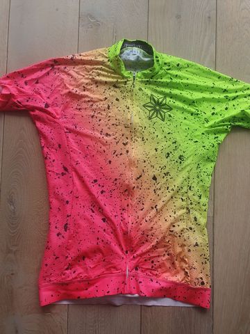 Gebrauchtes Supacaz x Nalini Scorch Jersey - Neon Yellow/Neon Pink Cycling Clothing