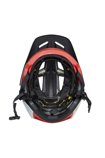 Brugt Fox Casco Fox Speedframe Pro Klif Nero/Bianco/Rosso 2025 bike — billede 5 af 10