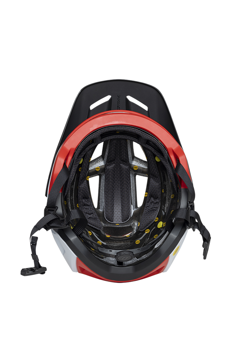 Brugt Fox Casco Fox Speedframe Pro Klif Nero/Bianco/Rosso 2025 bike — billede 5 af 10