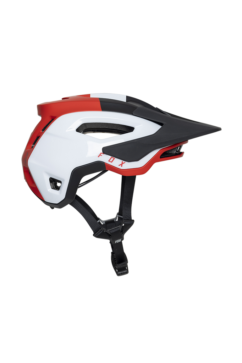 Brugt Fox Casco Fox Speedframe Pro Klif Nero/Bianco/Rosso 2025 bike — billede 2 af 10