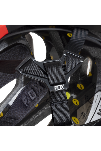 Brugt Fox Casco Fox Speedframe Pro Klif Nero/Bianco/Rosso 2025 bike — billede 8 af 10