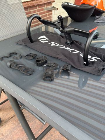 Used Syncros creston 1.0 aero + stem and mount 2023 Cockpit