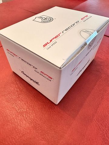 Campagnolo Super Record EPS 12-fach Schaltwerk Drivetrain & Pedals de segunda mano