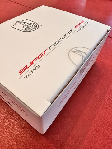 Campagnolo Super-Record EPS 12-fach Umwerfer Drivetrain & Pedals de segunda mano