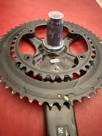 Campagnolo Super Record Ultra Torque TI Carbon Drivetrain & Pedals de segunda mano