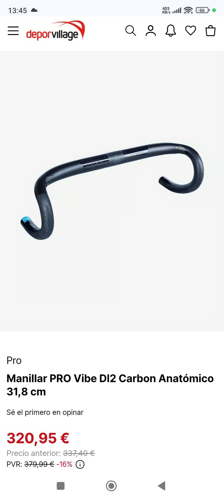 Brugt Shimano Pro Vibe di2 anatomic 2022 bike — billede 4 af 4