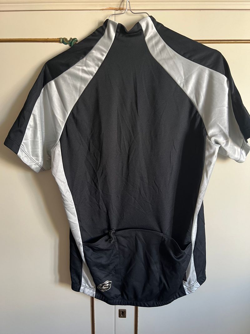 briko Black Jersey Cycling Clothing de segunda mano