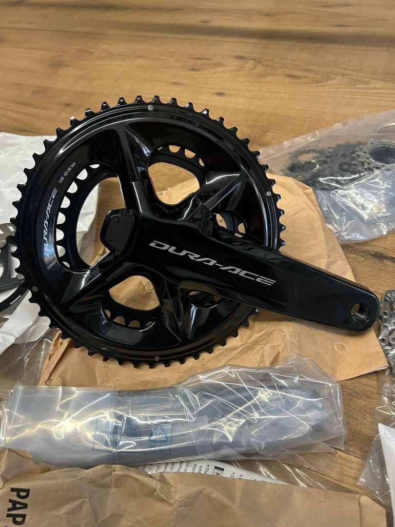Paramani Shimano Dura Ace - Nero, Taglia M - Per Manubri Da Corsa - Foto 10
